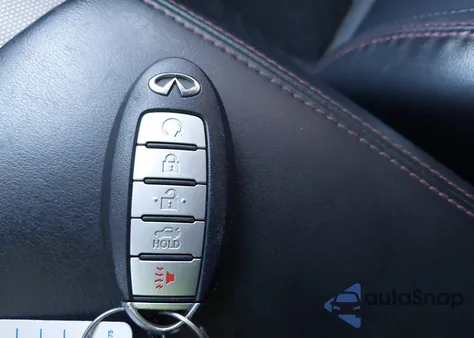 2018 Infiniti Q50 3.0T Red Sport 400 z USA, uszkodzony, nr VIN JN1FV7ARXJM481230